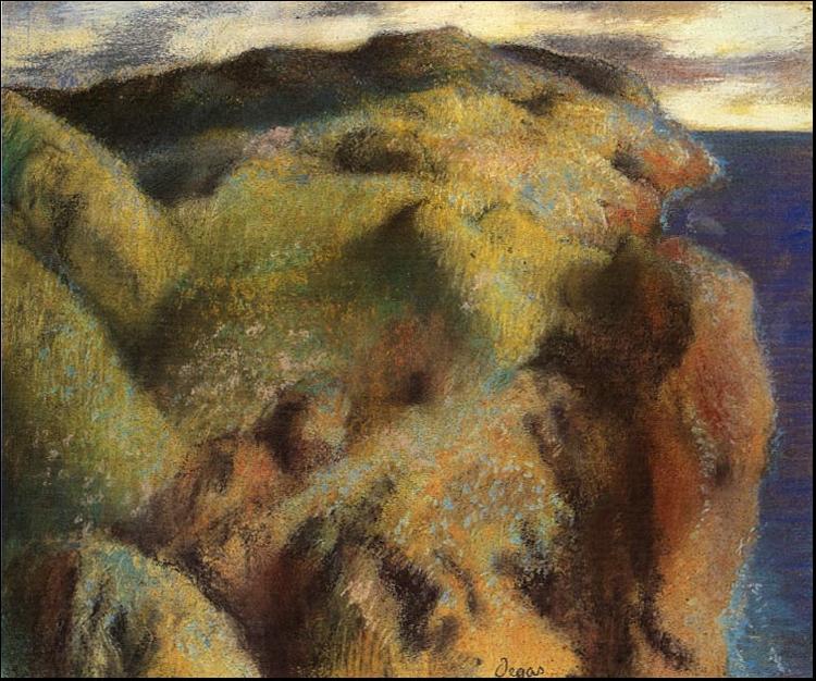 Edgar Degas Landscape_2 oil painting image